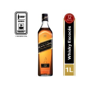 Whisky Johnnie Walker Black Label 1000 ML